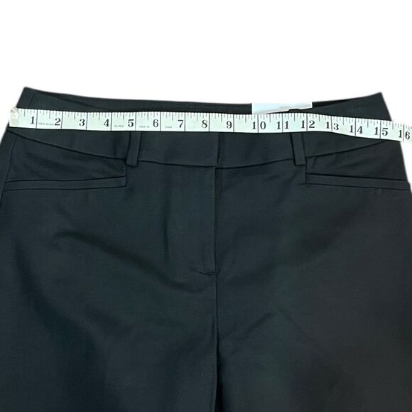 LOFT The Rivera Pant Black Dress Pants Cropped, Size 4, NWT - Picture 6 of 9